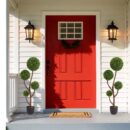 Walker Edison | Boxwood Topiary Ball Tree for Indoor Outdoor Decor