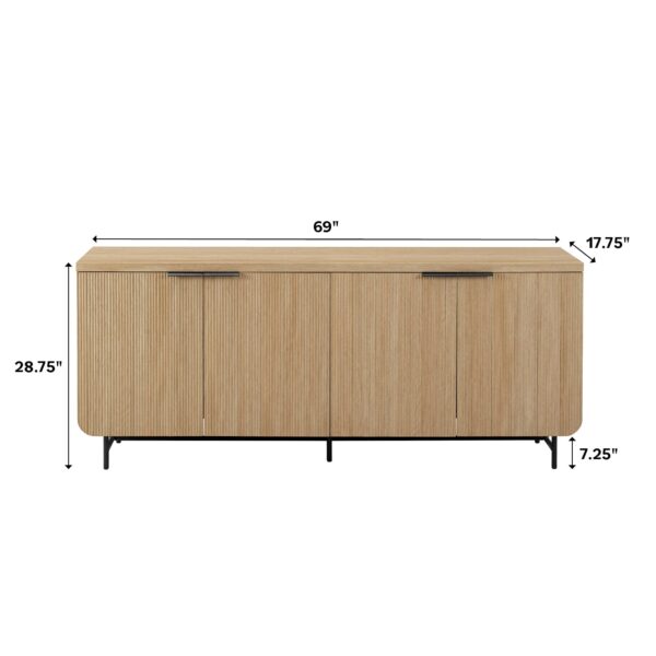 Reema Scandinavian Sideboard & TV Stand - Image 7