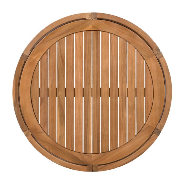 Walker Edison | Handwoven Rope Accent Boho Acacia Wood Outdoor Coffee Table - Image 12
