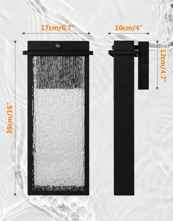 Walker Edison | Outdoor Wall Sconce Light Fixture - Image 5