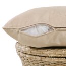 Walker Edison | 5 Piece Outdoor Patio Chat Set with Ottomans and Side Table