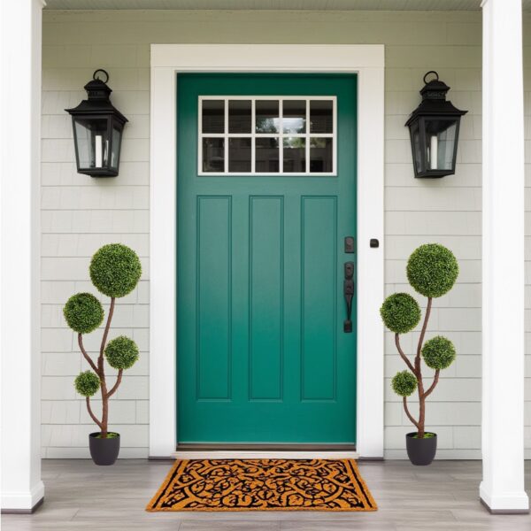 Walker Edison | Boxwood Topiary Ball Tree for Indoor Outdoor Decor - Image 8