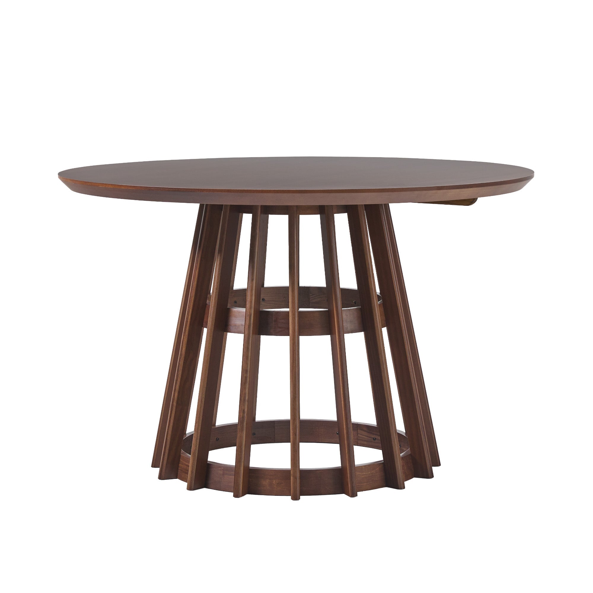Modern 48 Round Solid Wood Dining Table - Image 6