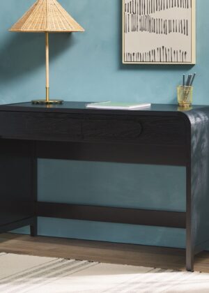 Chantelle Modern Curved Writing Desk