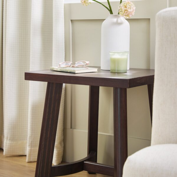 Colt Modern Farmhouse Easy Assembly 18 Side Table - Image 5