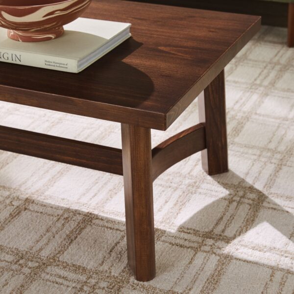 Colt Modern Farmhouse Easy Assembly 48 Coffee Table - Image 11