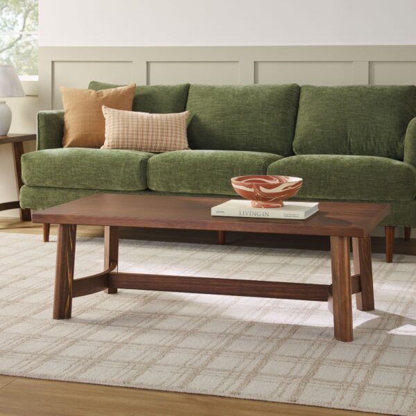 Colt Modern Farmhouse Easy Assembly 48 Coffee Table - Image 8
