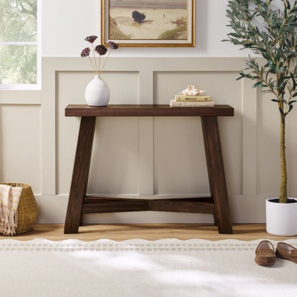 Colt Modern Farmhouse Easy Assembly 40 Entry Table - Image 2