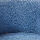 Linley Contemporary Boucle Easy Assembly Upholstered Small Accent Chair