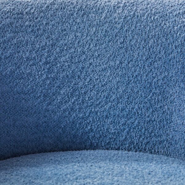 Linley Contemporary Boucle Easy Assembly Upholstered Small Accent Chair - Image 21
