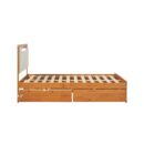 Sloane Mid-Century Modern Solid Wood Storage Bed