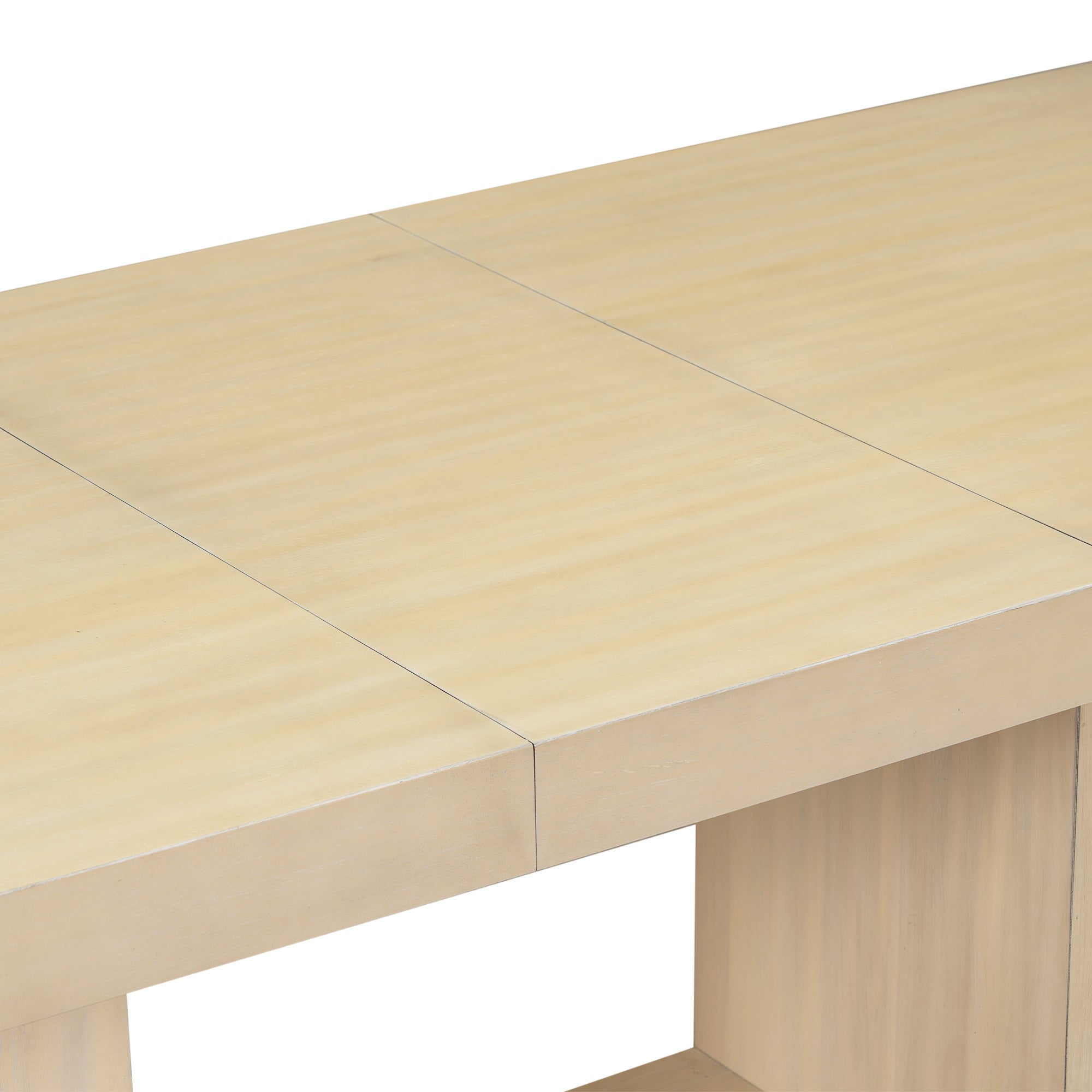 Walker Edison | Contemporary 6-Piece 78 Extendable Dining Table Full Set - Image 14