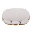 Walker Edison | Outdoor Wicker Daybed With Pillows
