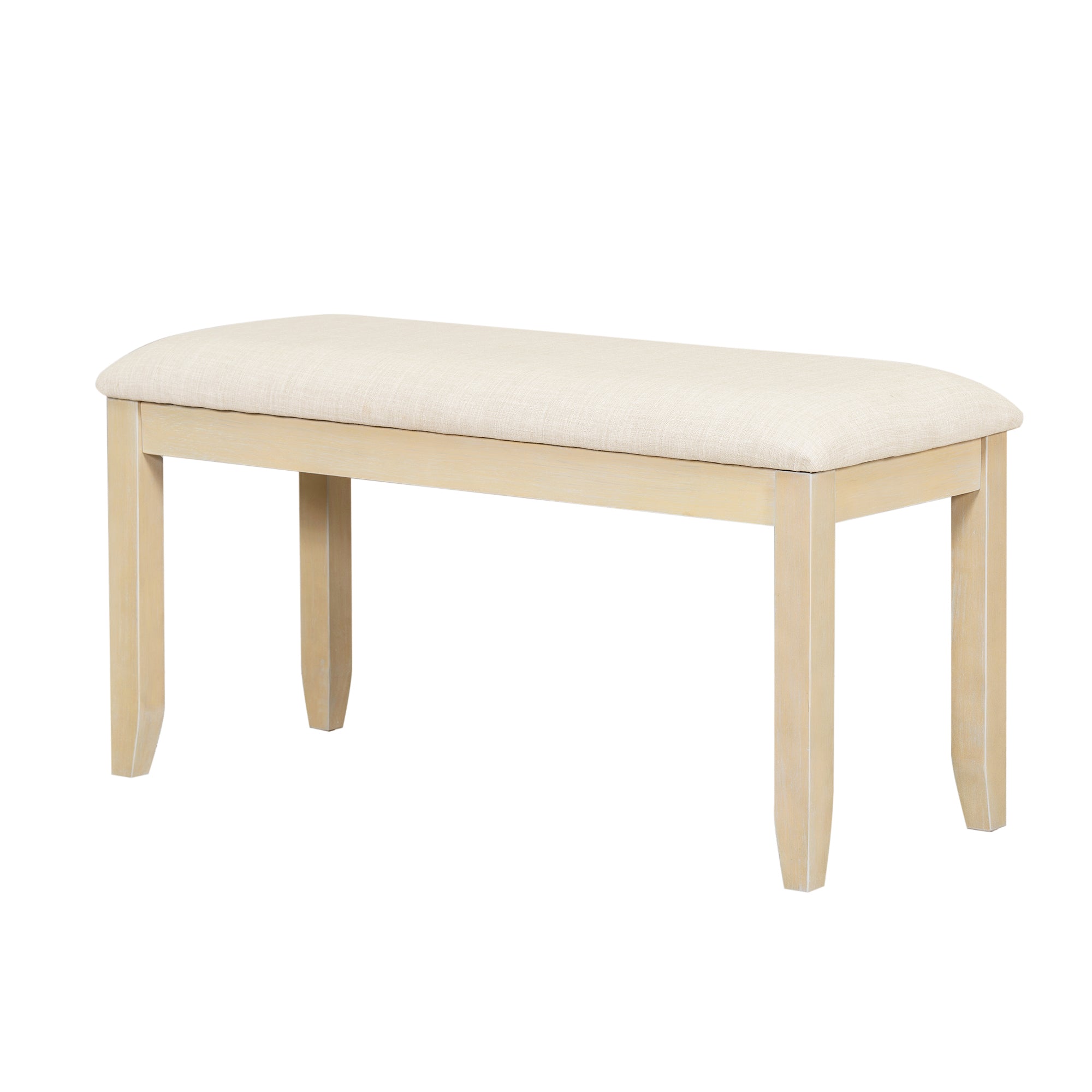 Walker Edison | Contemporary 6-Piece 78 Extendable Dining Table Full Set - Image 16